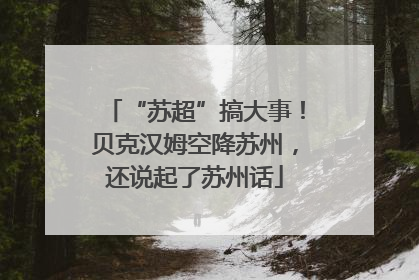 “苏超”搞大事！贝克汉姆空降苏州，还说起了苏州话