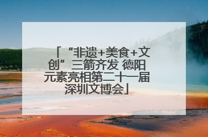 “非遗+美食+文创”三箭齐发 德阳元素亮相第二十一届深圳文博会