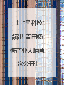 “黑科技”频出 青田杨梅产业大脑首次公开