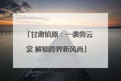 甘肃镇原：一袭剪云裳 解锁跨界新风尚