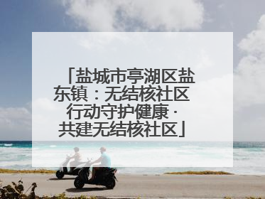 盐城市亭湖区盐东镇：无结核社区行动守护健康 ·共建无结核社区