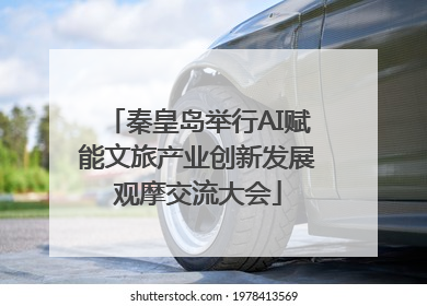 秦皇岛举行AI赋能文旅产业创新发展观摩交流大会