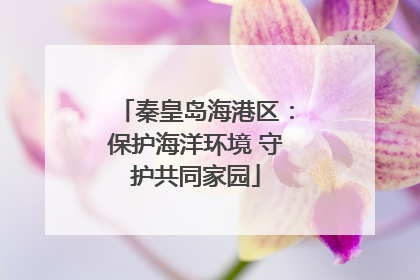 秦皇岛海港区：保护海洋环境 守护共同家园