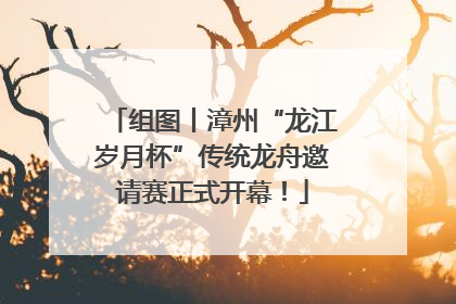 组图丨漳州“龙江岁月杯”传统龙舟邀请赛正式开幕！