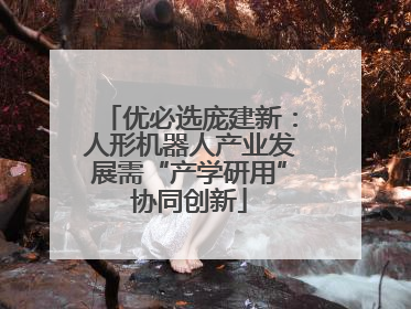 优必选庞建新：人形机器人产业发展需“产学研用”协同创新