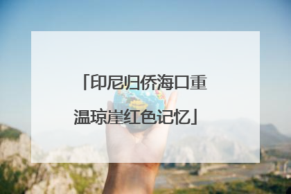 印尼归侨海口重温琼崖红色记忆