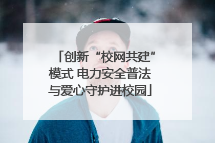 创新“校网共建”模式 电力安全普法与爱心守护进校园