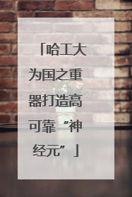 哈工大为国之重器打造高可靠“神经元”