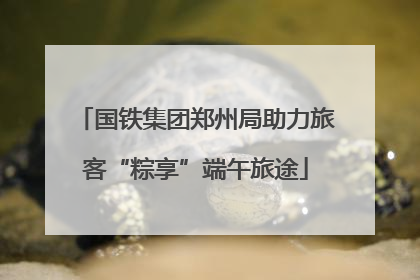国铁集团郑州局助力旅客“粽享”端午旅途