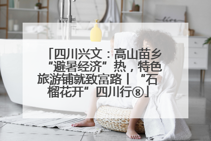 四川兴文：高山苗乡“避暑经济”热，特色旅游铺就致富路丨“石榴花开”四川行⑧