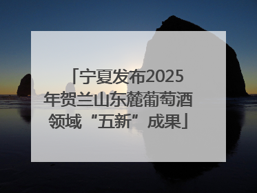 宁夏发布2025年贺兰山东麓葡萄酒领域“五新”成果