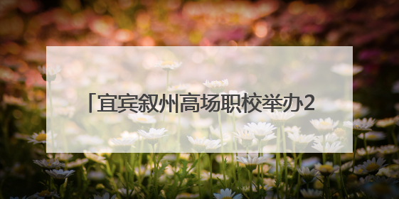 宜宾叙州高场职校举办2025年职业教育活动周暨第十七届校园技能节