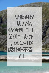 果然财经｜从77亿估值到“白菜价”卖身，体育社区虎扑咋不香了