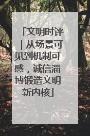 文明时评｜从场景可见到机制可感，诚信淄博锻造文明新内核