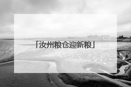 汝州粮仓迎新粮