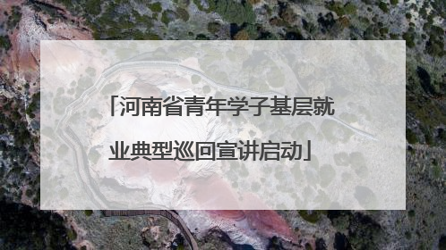 河南省青年学子基层就业典型巡回宣讲启动