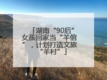 湖南“90后”女孩回家当“羊倌”，计划打造文旅“羊村”
