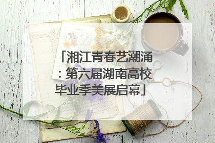 湘江青春艺潮涌：第六届湖南高校毕业季美展启幕