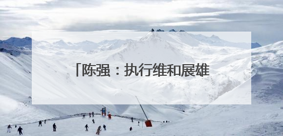 陈强：执行维和展雄姿 暖心为民有正气