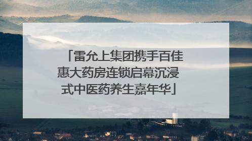 雷允上集团携手百佳惠大药房连锁启幕沉浸式中医药养生嘉年华