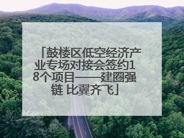 鼓楼区低空经济产业专场对接会签约18个项目——建圈强链 比翼齐飞