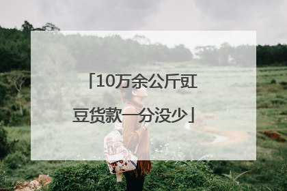 10万余公斤豇豆货款一分没少
