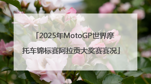 2025年MotoGP世界摩托车锦标赛阿拉贡大奖赛赛况