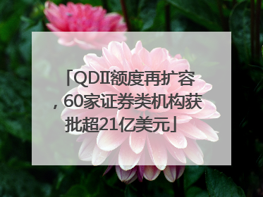 QDII额度再扩容，60家证券类机构获批超21亿美元